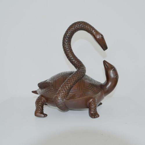 神龟铜雕塑   龟蛇铜雕塑   铸铜龟工艺品   吉林厂家直销 产品规格